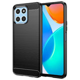 Husa pentru Honor X6, Techsuit Carbon Silicone, albastru