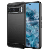 Husa pentru Google Pixel 8 Pro, Techsuit Carbon Silicone, albastru