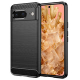 Husa pentru Google Pixel 8, Techsuit Carbon Silicone, albastru
