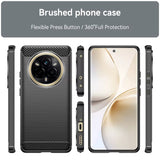 Husa pentru Realme 14 Pro, Techsuit Carbon Silicone, negru