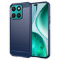 Husa pentru Honor X8c, Techsuit Carbon Silicone, albastru