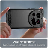 Husa pentru Xiaomi 15 Ultra, Techsuit Carbon Silicone, albastru