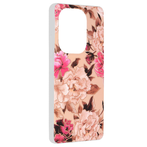 Husa pentru Xiaomi Redmi Note 13 Pro 4G, Techsuit Marble Series, bej