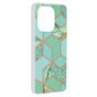 Husa pentru Xiaomi Redmi Note 13 4G, Techsuit Marble Series, verde