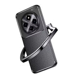 Husa pentru Xiaomi Redmi Note 14 Pro 4G, Techsuit CarbonFiber, negru