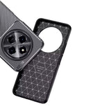 Husa pentru Samsung Galaxy S25 Edge, Techsuit CarbonFiber, negru