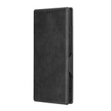 Husa pentru Samsung Galaxy S25 Ultra, Techsuit Safe Wallet Plus, negru