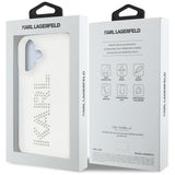 Husa pentru iPhone 16, Karl Lagerfeld IML Rhinestones (KLHCP16SHKLSTDCT), transparenta
