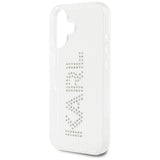 Husa pentru iPhone 16, Karl Lagerfeld IML Rhinestones (KLHCP16SHKLSTDCT), transparenta