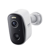Camera de supraveghere Baseus Outdoor Camera Security N1 Plus (S0TY002131), 2K, 16GB, 2 Camera Kit, Two-way Talk, Night Vision, IP67, alb