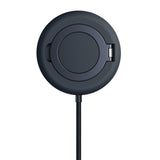 Incarcator wireless Baseus Magnetic Simple Mini4 (P10273300121-02), Universal, cu Stand, USB-C, Qi2, 15W, 1m, negru