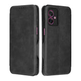 Husa pentru Motorola Moto G55, Techsuit Safe Wallet Plus, negru