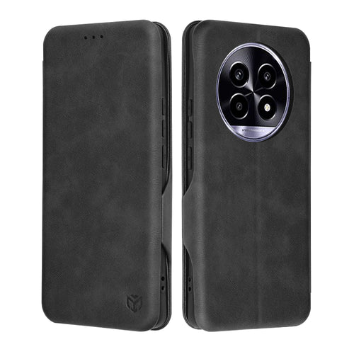 Husa pentru Realme 13 Pro, Techsuit Safe Wallet Plus, negru