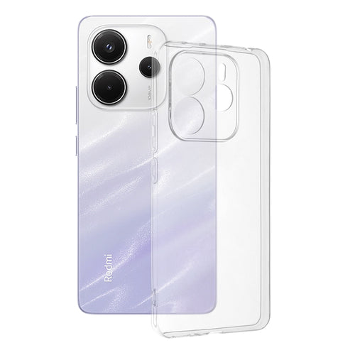Husa pentru Xiaomi Redmi Note 14 4G (Standard), Techsuit Clear Silicone, transparenta