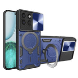 Husa pentru Honor X8c, Techsuit CamGuard Pro, albastru
