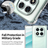 Husa pentru Xiaomi POCO F7 Pro, Techsuit Shockproof Clear Silicone, transparenta