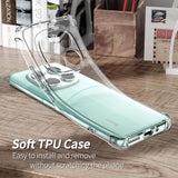 Husa pentru Xiaomi POCO F7 Pro, Techsuit Shockproof Clear Silicone, transparenta