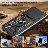 Husa pentru Honor X9c Smart, Techsuit CamShield Series, negru