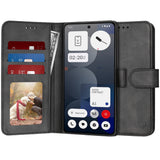 Husa pentru Nothing Phone (3a) Pro, Techsuit Diary Book, negru