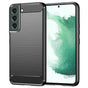 Husa pentru Samsung Galaxy S22 Plus 5G, Techsuit Carbon Silicone, negru