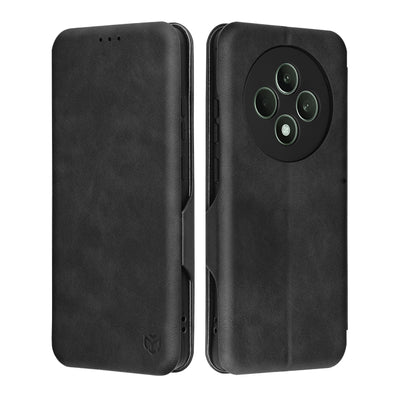Husa pentru OPPO Reno12 F 5G, Techsuit Safe Wallet Plus, negru