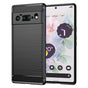 Husa pentru Google Pixel 6 Pro, Techsuit Carbon Silicone, negru