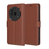 Husa pentru Nothing Phone (3a) Pro, Techsuit Leather Folio, maro