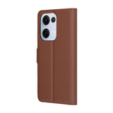 Husa pentru OPPO Reno13, Techsuit Leather Folio, maro