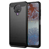 Husa pentru Nokia G10, Techsuit Carbon Silicone, negru