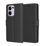 Husa pentru OPPO Reno13 F 4G, Techsuit Leather Folio, maro
