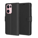 Husa pentru OPPO Reno13 Pro, Techsuit Leather Folio, maro