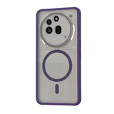 Husa pentru Nothing Phone (3a) Pro, Techsuit HaloFrost MagSafe Series, bleumarin