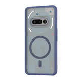 Husa pentru Nothing Phone (3a), Techsuit HaloFrost MagSafe Series, bleumarin