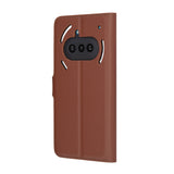 Husa pentru Nothing Phone (3a), Techsuit Leather Folio, maro