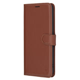 Husa pentru Nothing Phone (3a), Techsuit Leather Folio, maro