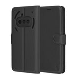 Husa pentru Nothing Phone (3a), Techsuit Leather Folio, maro