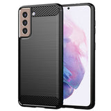 Husa pentru Samsung Galaxy S21 Plus 5G, Techsuit Carbon Silicone, albastru