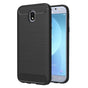 Husa pentru Samsung Galaxy J5 2017 J530, Galaxy J5 Pro 2017, Techsuit Carbon Silicone, negru