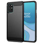 Husa pentru OnePlus 8T, Techsuit Carbon Silicone, negru