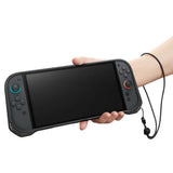 Spigen Protective Case Rugged Armor (ACS09075), pentru Nintendo Switch 2, cu reglabil Strap, Ergonomic Design, Matte Negru