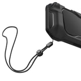 Spigen Protective Case Rugged Armor (ACS09075), pentru Nintendo Switch 2, cu reglabil Strap, Ergonomic Design, Matte Negru