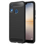Husa pentru Huawei P20 Lite, Techsuit Carbon Silicone, negru