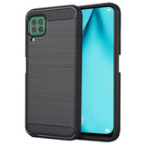 Husa pentru Huawei P40 Lite, Techsuit Carbon Silicone, albastru