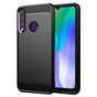 Husa pentru Huawei Y6p, Techsuit Carbon Silicone, negru