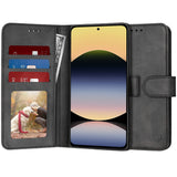 Husa pentru Xiaomi Redmi Note 14 4G (Regional), Techsuit Diary Book, negru