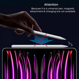 Stylus pen Techsuit (T1), pentru Phones si Tablets, Active, Bluetooth, Type-C, 130mAh, alb