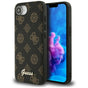 Husa pentru iPhone 16e, Guess Peony Script MagSafe (GUHMPSE4PGPYSK), negru