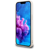 Husa pentru iPhone 16e, Guess Hardcase 4G Flower Print MagSafe (GUHMPSE4P4ROPEMCP), roz