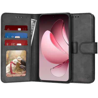 Husa pentru OPPO Reno13 Pro, Techsuit Diary Book, negru