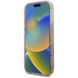 Husa pentru iPhone 16 Pro, Karl Lagerfeld IML Rhinestones (KLHCP16LHKLSTDCP), roz
